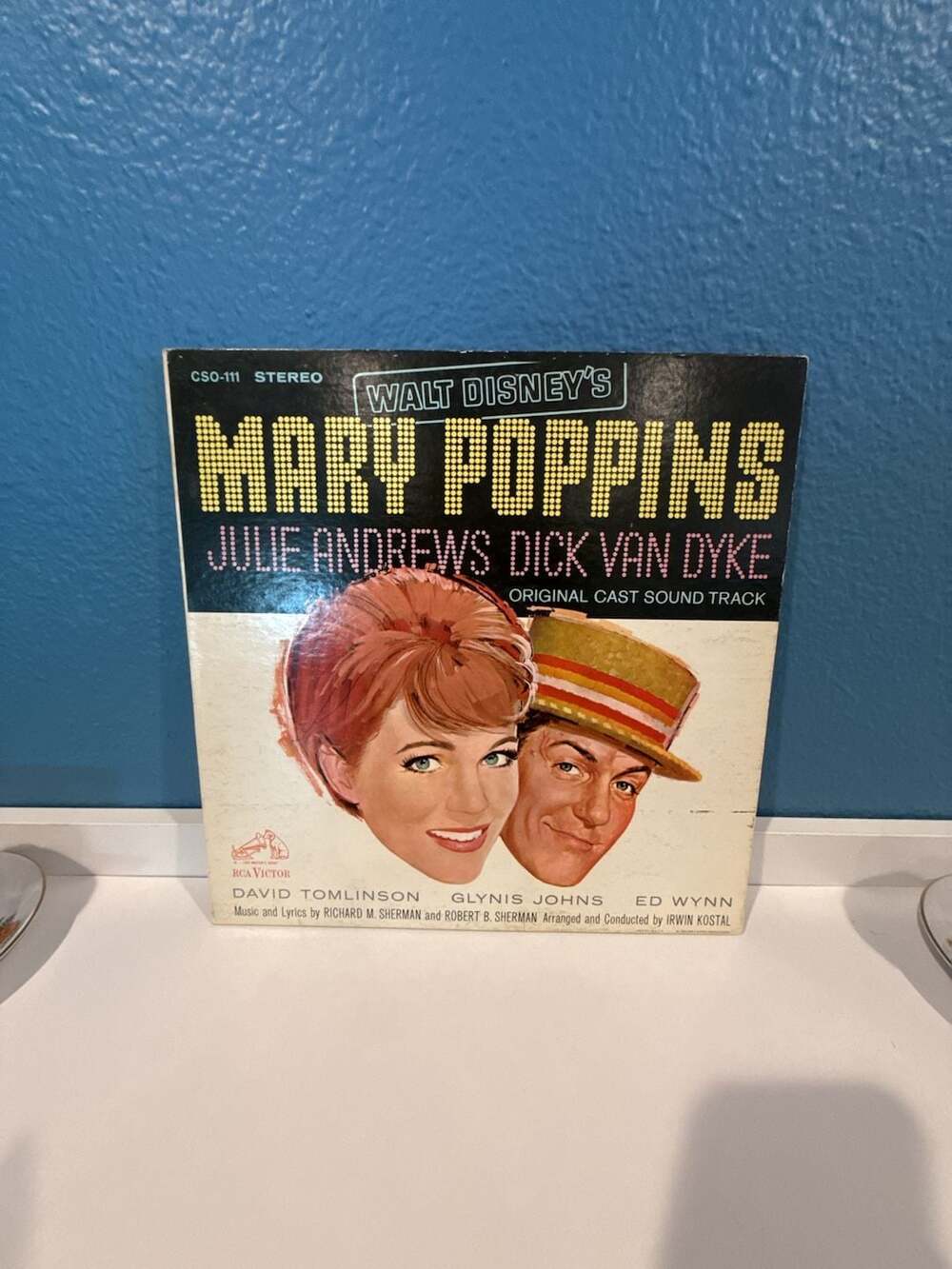 Walt Disney's Mary Poppins Original Cast Soundtrack Vinyl LP